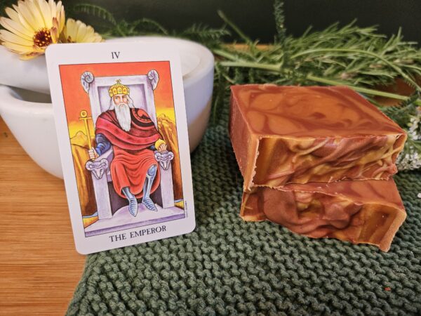 IV The Emperor Tarot Soap - Image 3