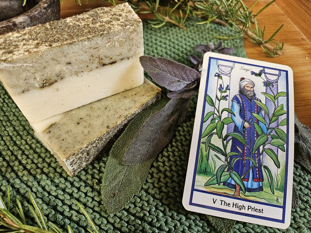 V Hierophant Tarot Soap