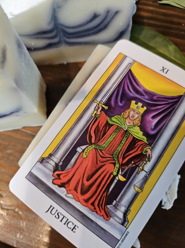 XI Justice Tarot Soap - Image 6