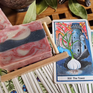 XVI The Tower Tarot Soap