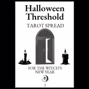 Halloween Threshold Tarot Spread Mini-Zine
