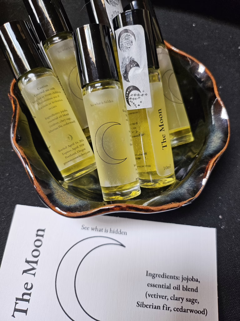 The Moon Essential Oil Scent Potion